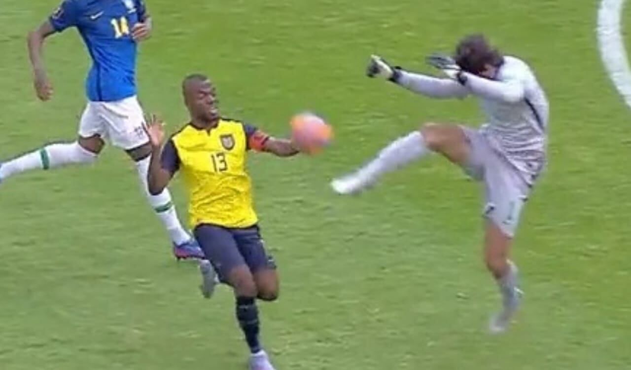 Ecuador y Brasil igualaron en la fecha 15