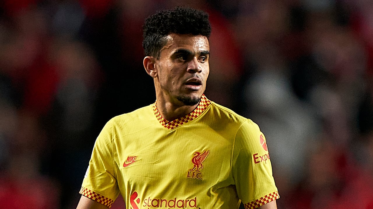 Luis Diaz tiene una de las mejores vistas de Liverpool.