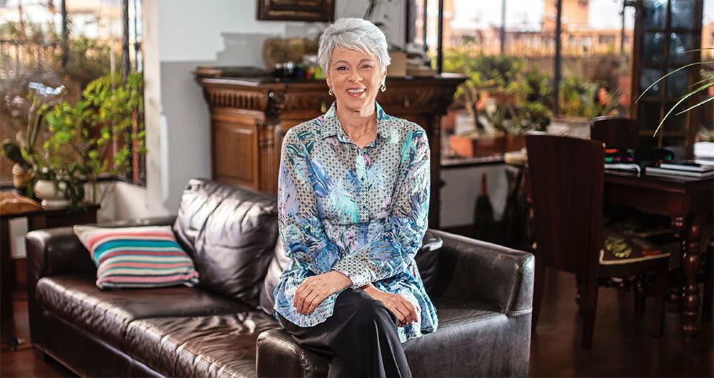 María Cecilia Botero confiesa que comenzó en la actuación por casualidad, cuando tenía 14 años.