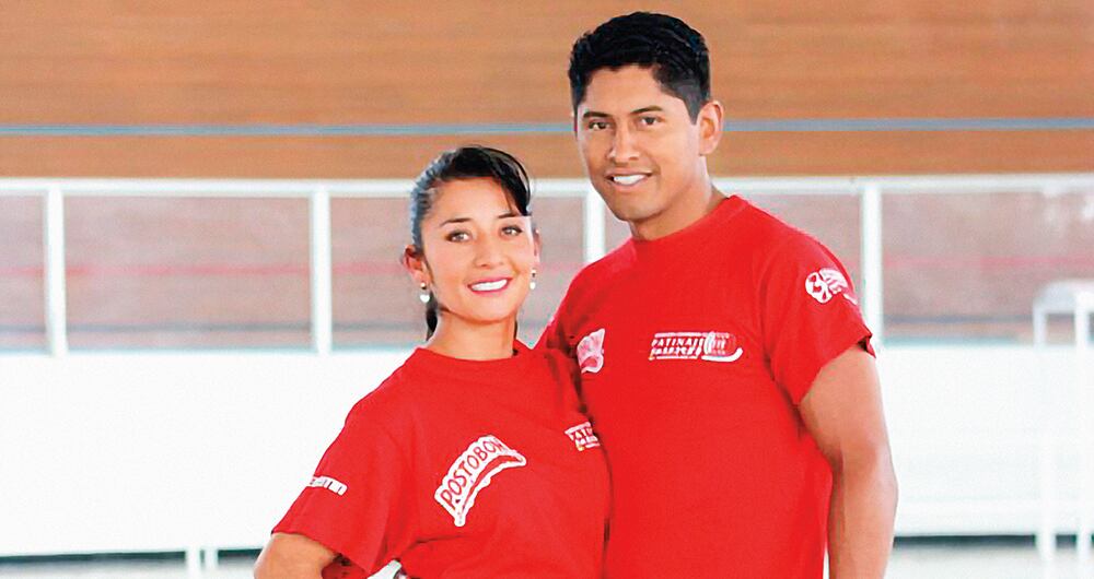 Carolina era patinadora, entrenadora, esposa y mamá. Juan Manuel Lemus era su esposo en el deporte y en la vida. 