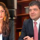 Jennifer Arias (Centro Democrático) y Juan Diego Gómez (partido Conservador)