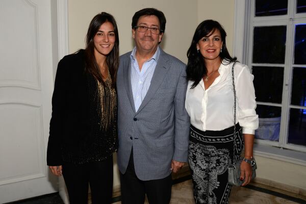 Ana Lucía Thiermann, Rafael Santos y Luisa Fernanda Rodríguez.