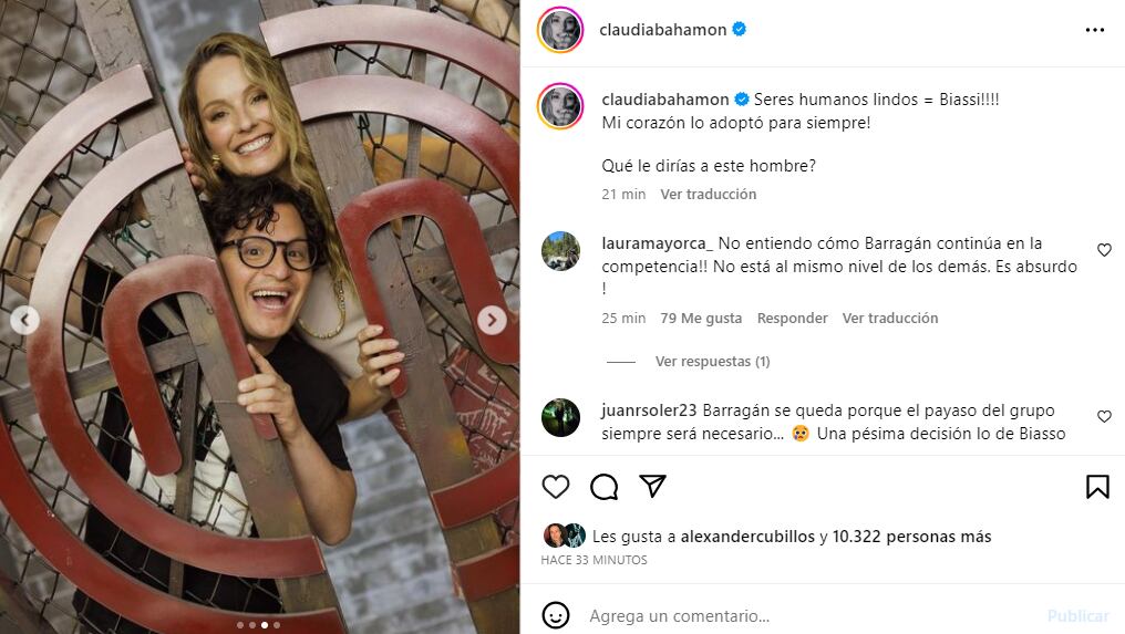 Foto: Instagram @caludiabahamon.