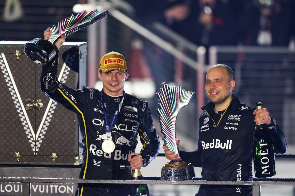 Max Verstappen, ganador de la carrera.