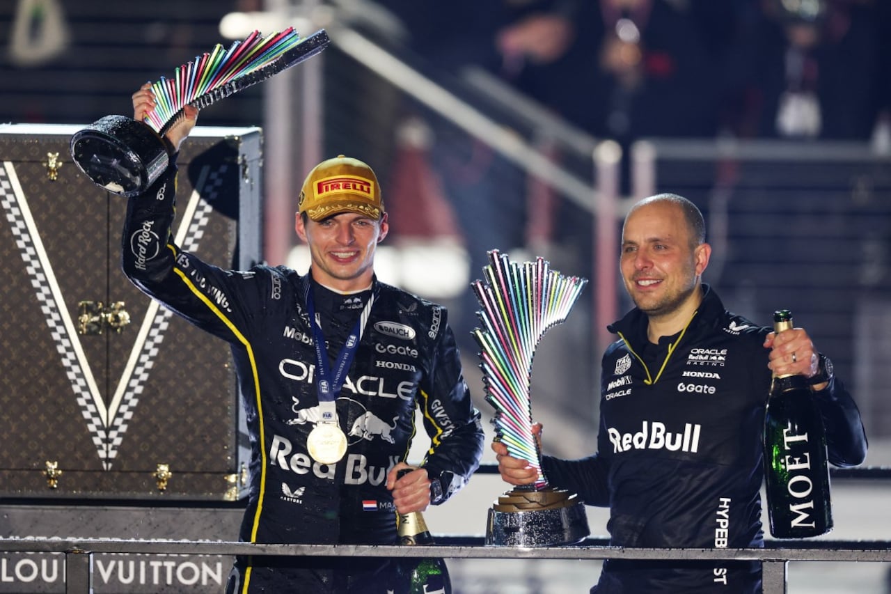 Max Verstappen, ganador de la carrera.