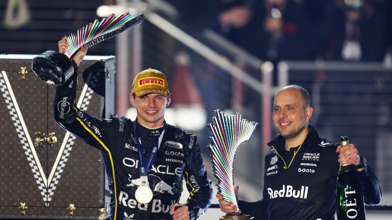 Max Verstappen, ganador de la carrera.