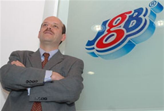 Mauricio Alford, director general de JGB. "Creo en la asignación clara de responsabilidades, en la motivación de la gente y en el trabajo hombro a hombro, con un equipo preparado y ambicioso". 