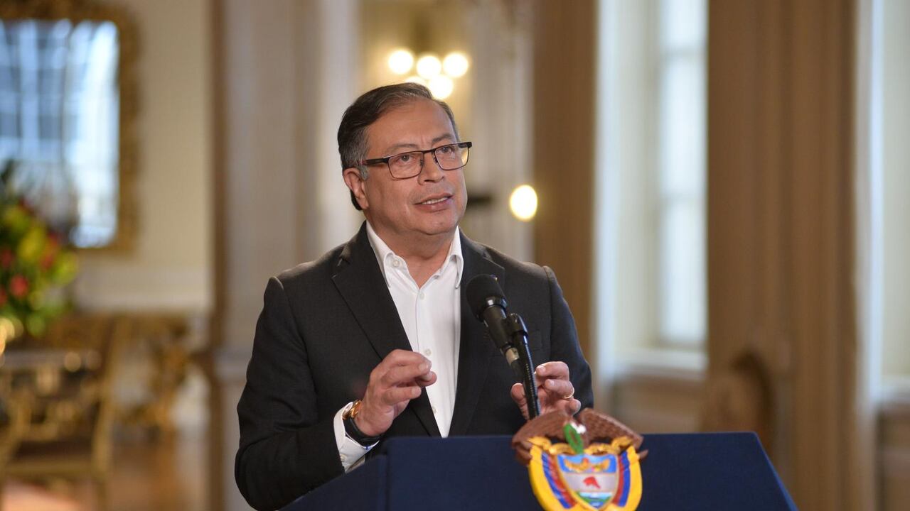 El presidente Gustavo Petro.