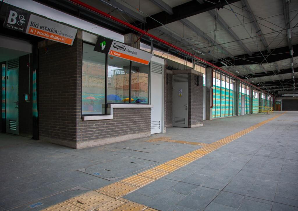 El IDU dio el aval para que se empiece a usar la estación Molinos