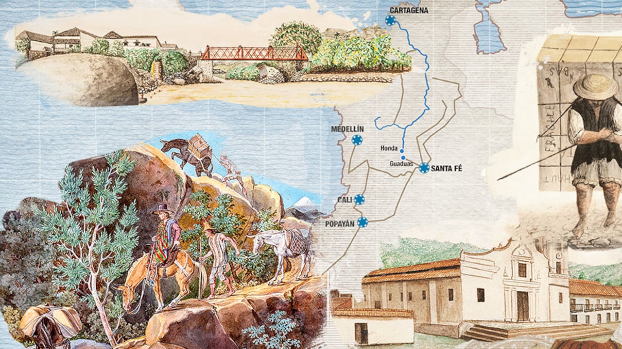 La historia del camino Real Honda-Santafé