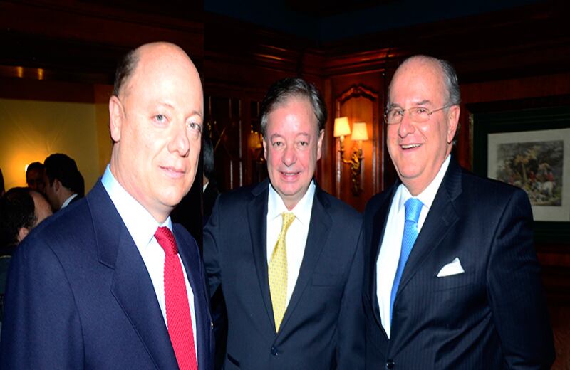 Mauricio Umaña, Gabriel Silva Luján y Álvaro Villegas.