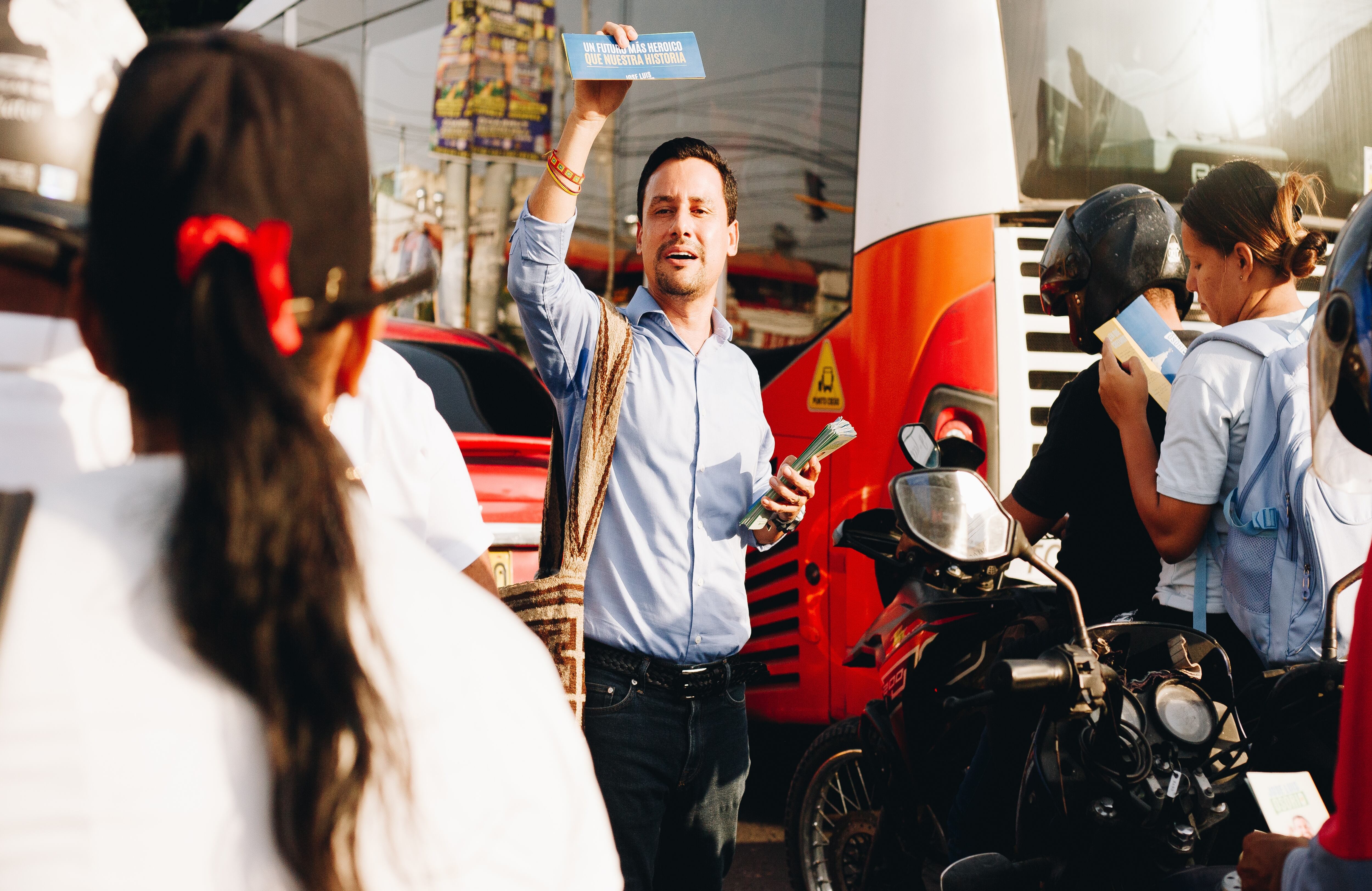 José Luis Osorio, el joven humilde que va por la alcaldía de Cartagena.