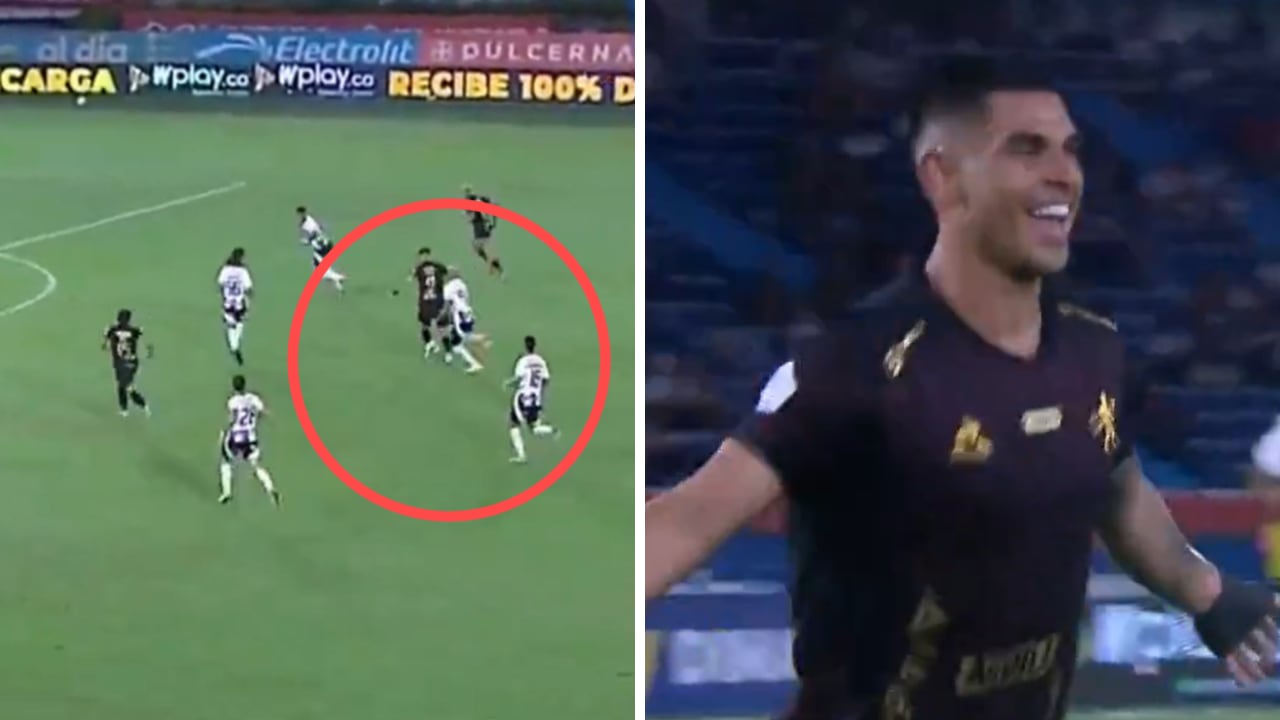 Golazo de Luis Ramos en América vs. Junior por Copa.