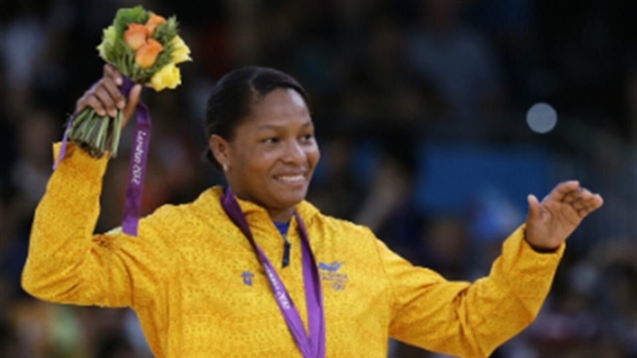 Yuri Alvear, ganadora de medalla de Bronce en Londres 2012.
