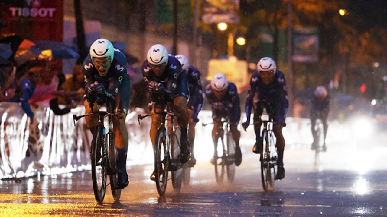 Movistar en la Vuelta a España.