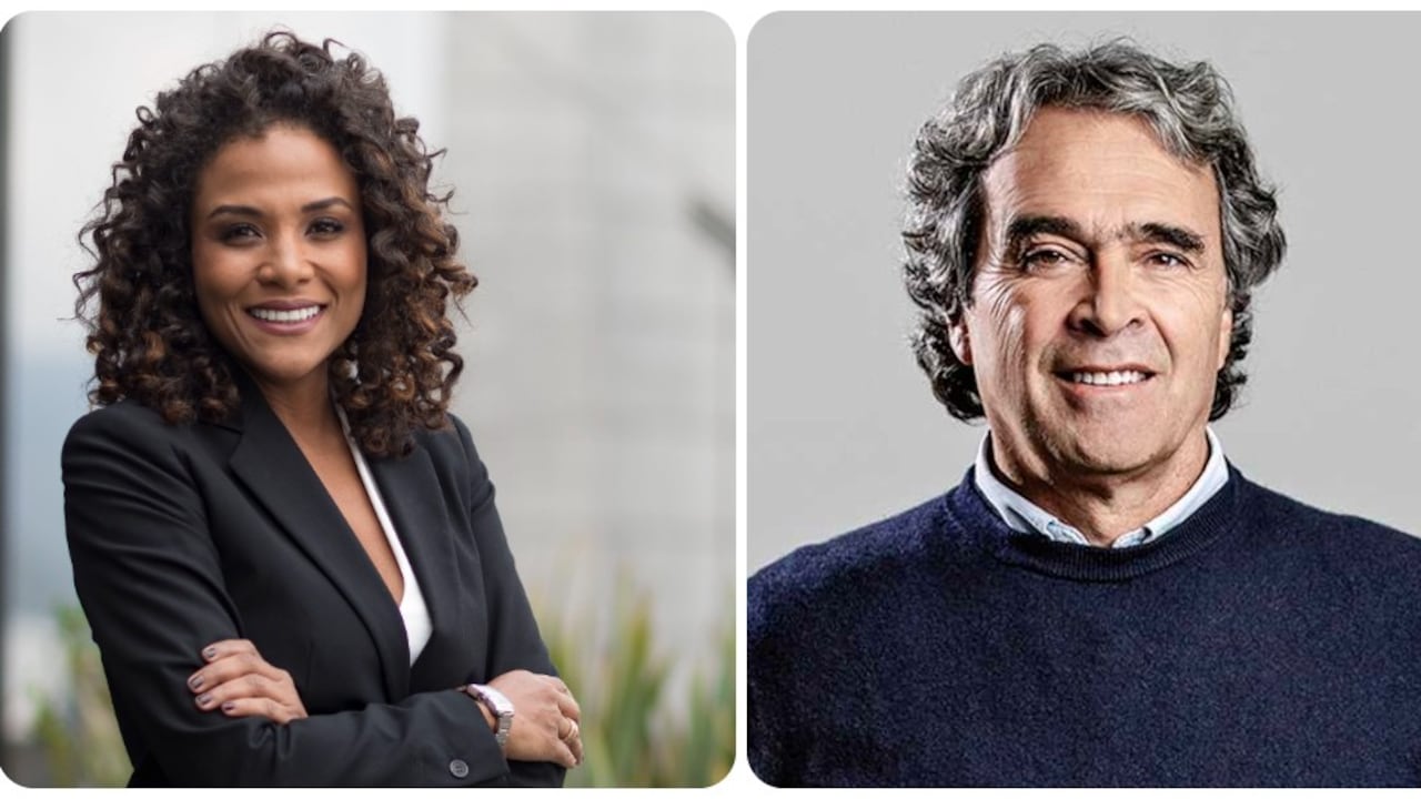 Mabel Lara y Sergio Fajardo