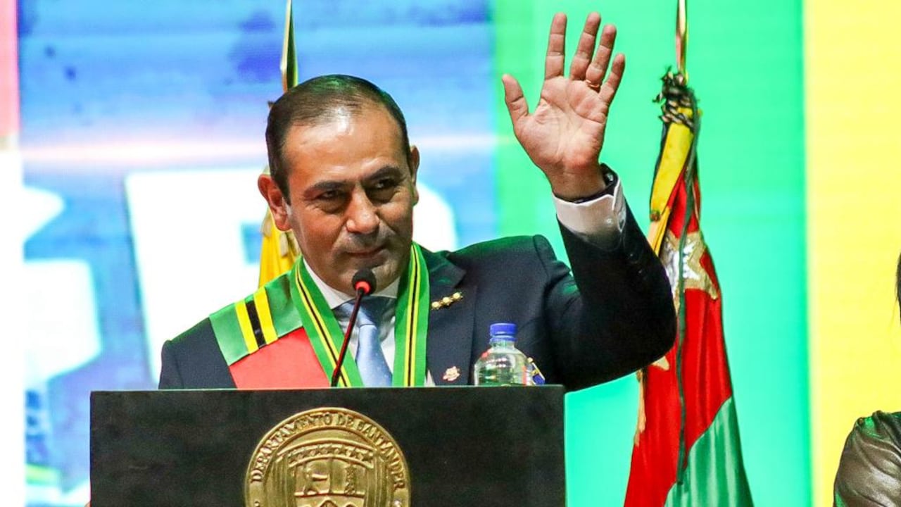 Juvenal Díaz Mateus, gobernador de Santander.