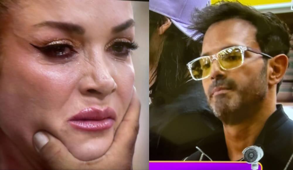 El actor le terminó a su esposa en televisión nacional.