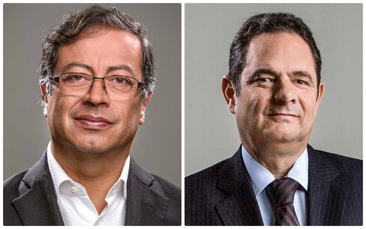 Gustavo Petro y Germán Vargas Lleras.