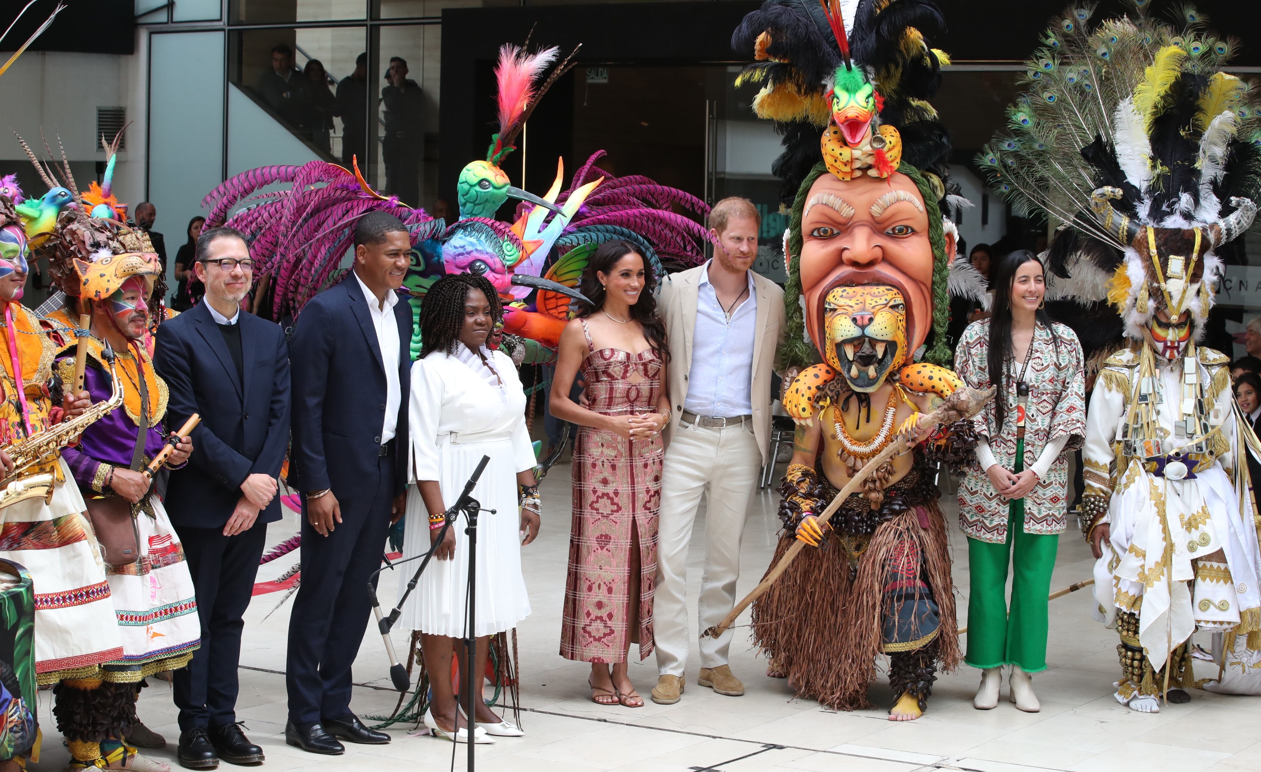 Vicepresidenta Francia Márquez Visita El príncipe Harry y Meghan Markle, y su viaje a Colombia los duques de Sussex Bogotá 15 agosto 2024