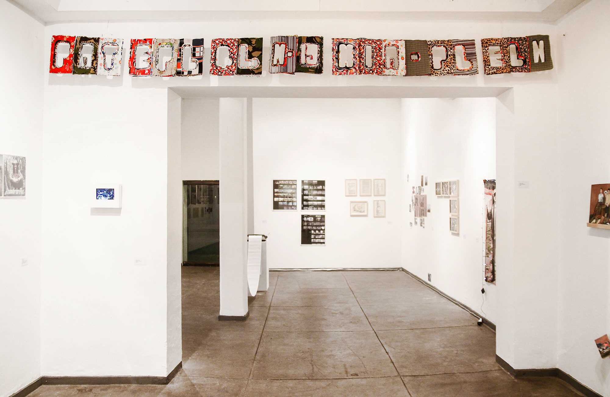 Obra de Óscar Ardila presente en la muestra. 