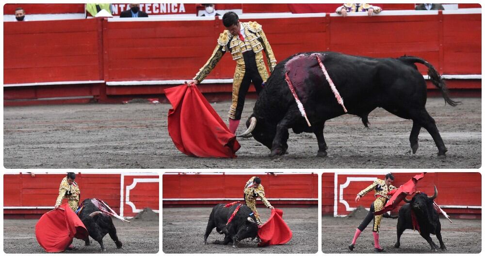 Emilio de Justo, torero español. Manizales, 6 de enero de 2022.