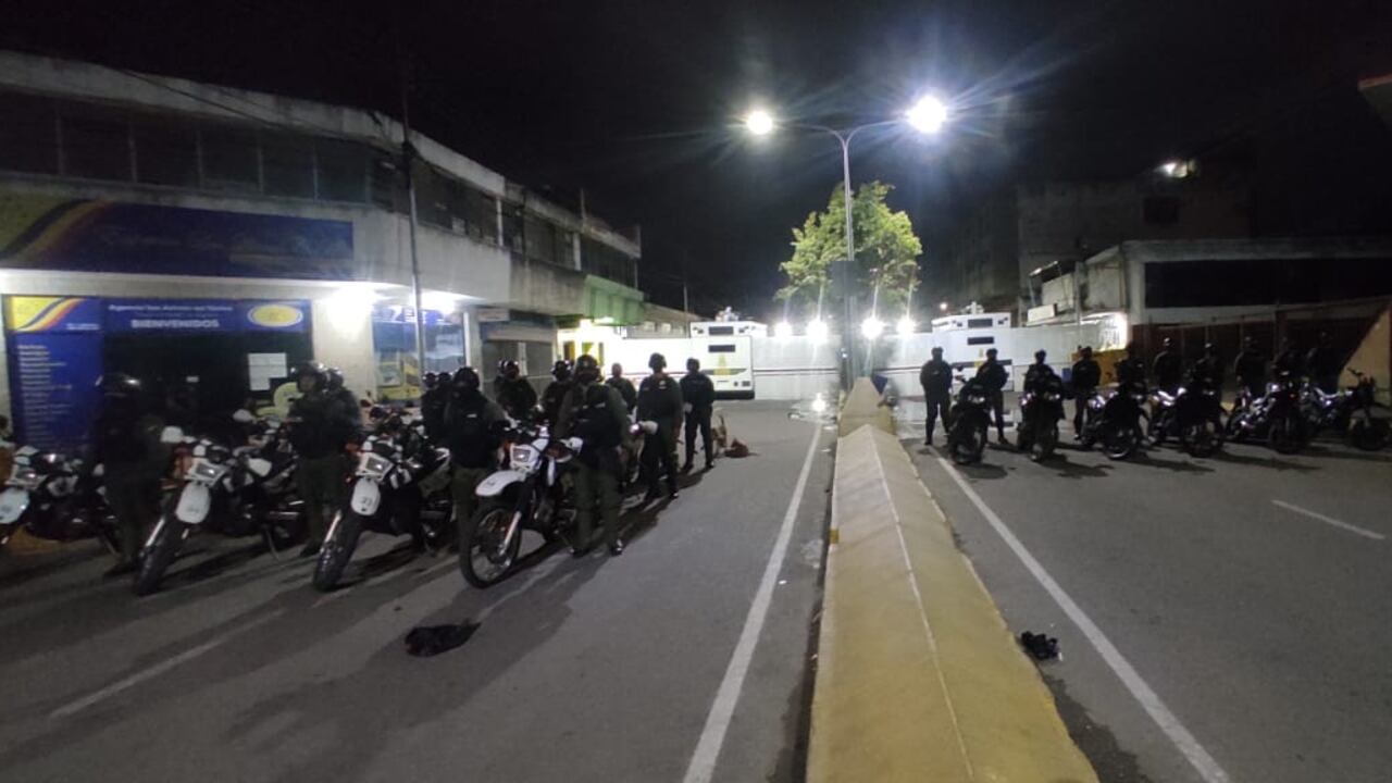 Así amaneció la zona de frontera en territorio venezolano en inmediaciones con Cúcuta.