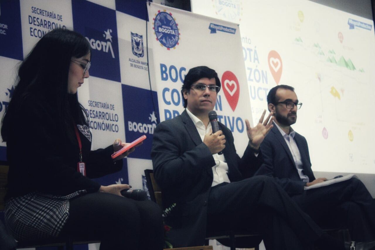 La Secretaría de Desarrollo Económico, en cabeza del secretario Alfredo Bateman, lanzó el programa Bogotá Corazón Productivo.