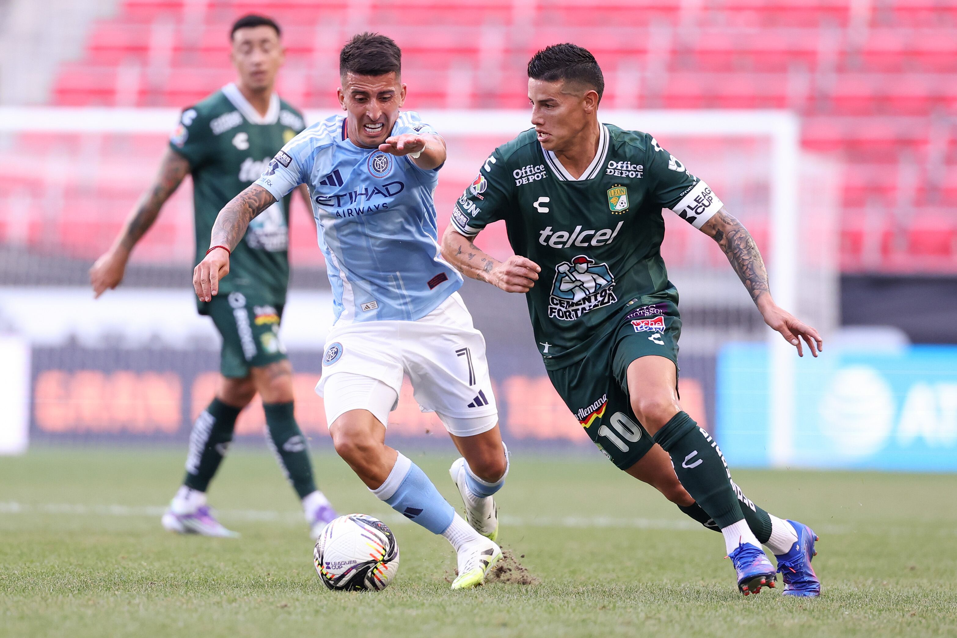 James Rodríguez contra New York City en Leagues Cup.