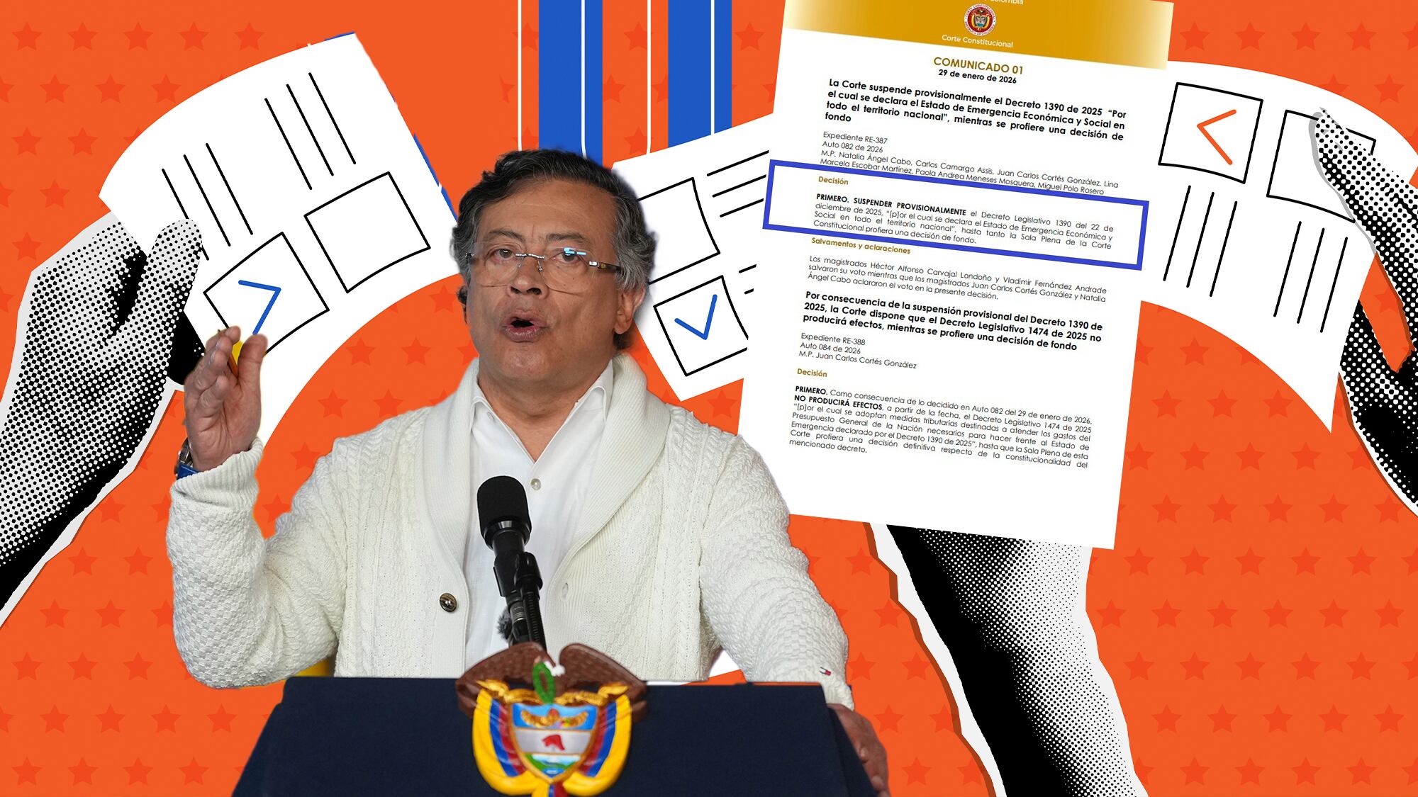 Emergencia económica: ¿Por qué la suspensión del decreto del Gobierno Petro es clave para el debate electoral?