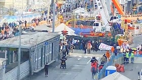 Manifestaciones en la tarde de Bogotá, 7 de mayo de 2026
