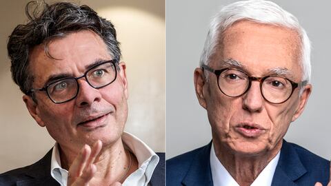 Alejandro Gaviria y Jorge Enrique Robledo
