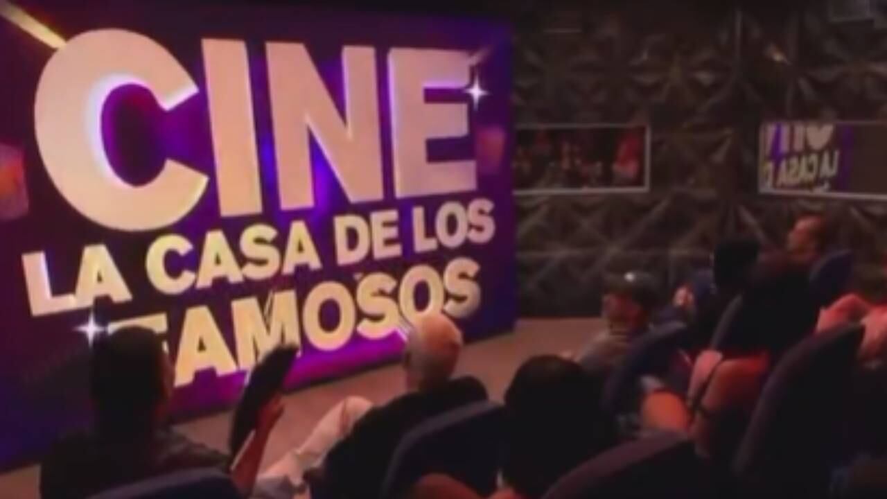 Cine en La casa de los famosos