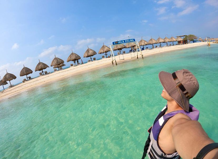 A tan solo 35 minutos de Tolú se pueden visitar isla Palma.