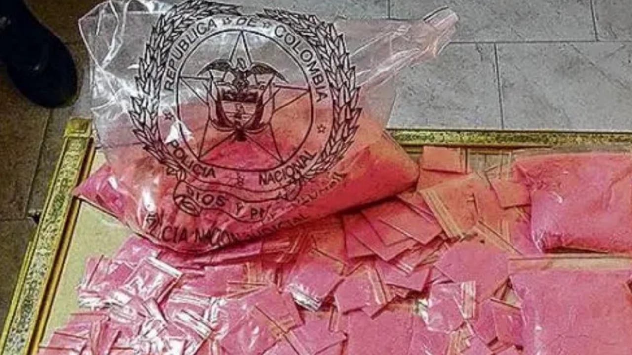 Cocaína rosada.