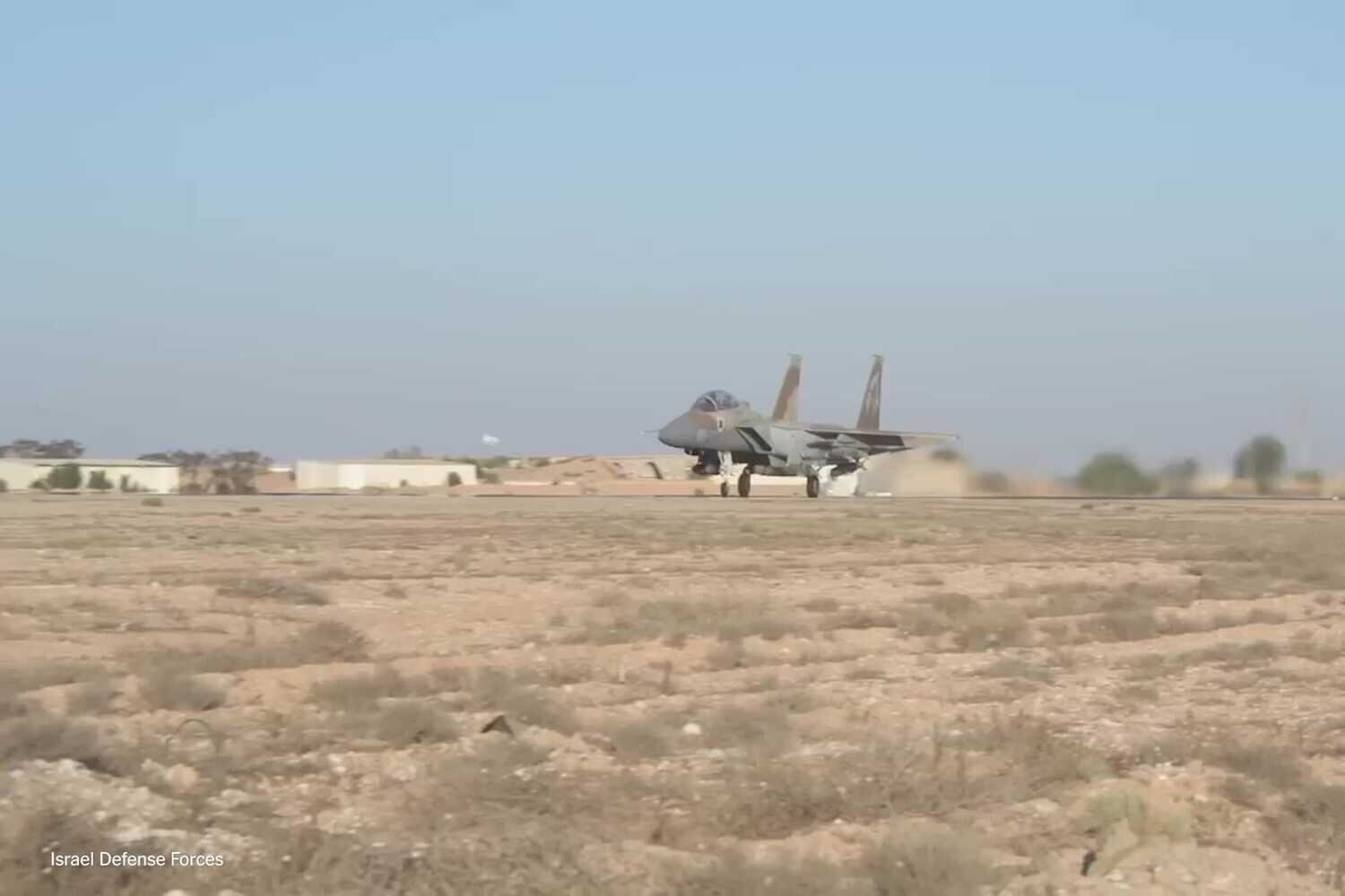 Imagen tomada del canal de Telegram del ejército israelí.