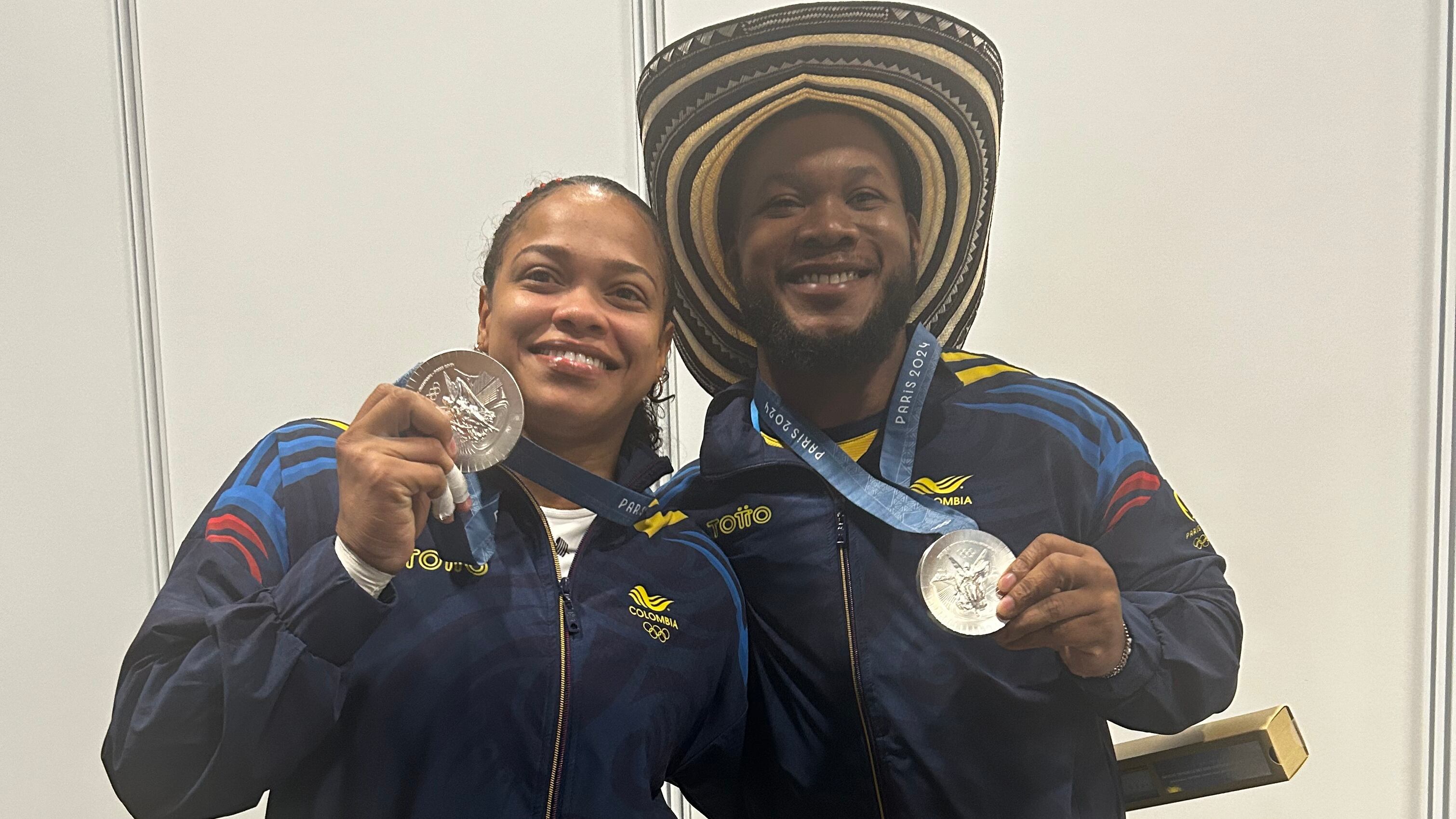 Mari Leivis Sánchez y Yeison López ganaron medalla de plata en los Juegos Olímpicos de París 2024.