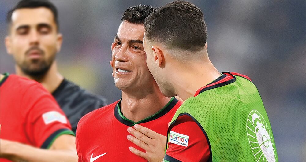   Cristiano Ronaldo juega en el Al-Nassr, de la Liga Profesional Saudí, tiene 39 años y dos títulos con Portugal.