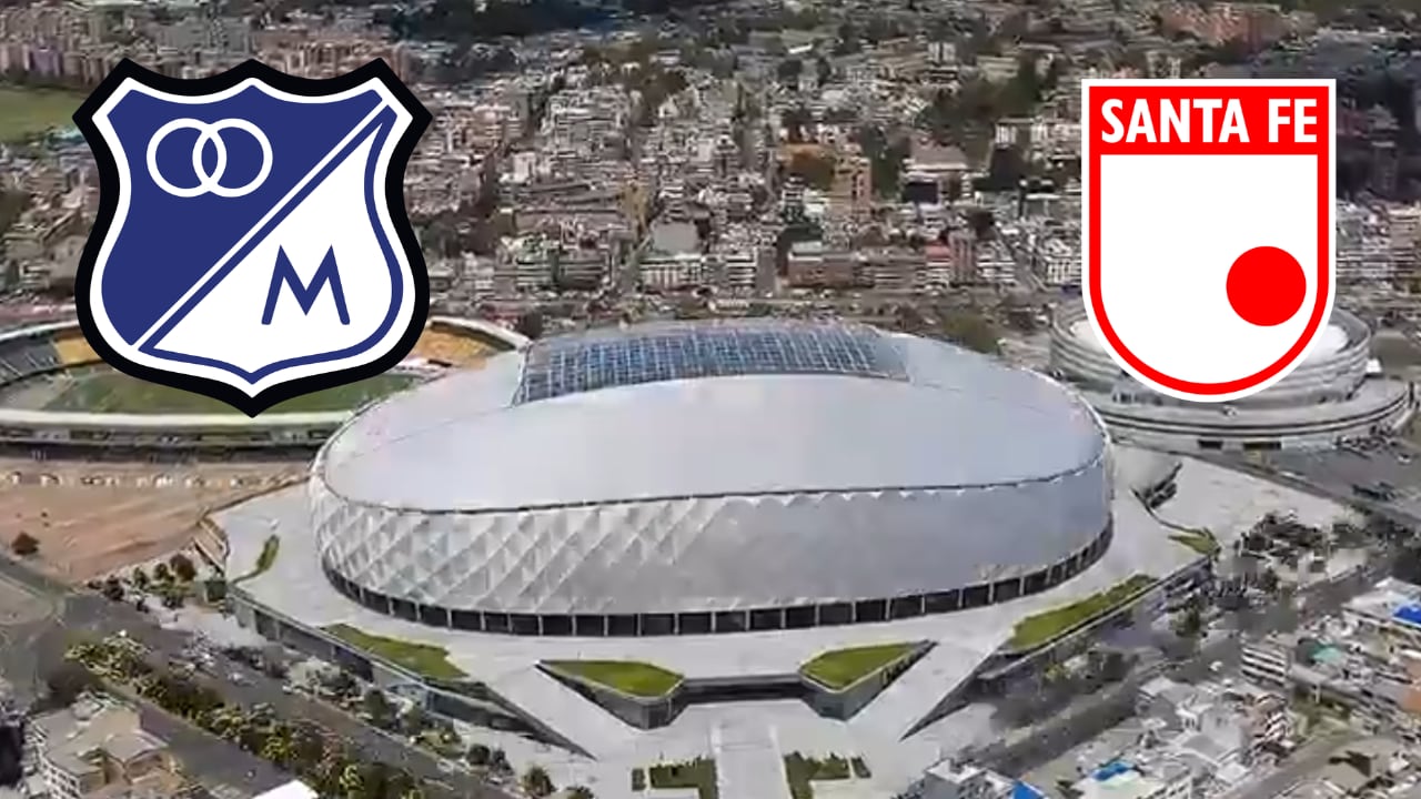 El nuevo estadio El Campín tendrá una tecnología que ilusiona a los hinchas de Santa Fe y Millonarios.