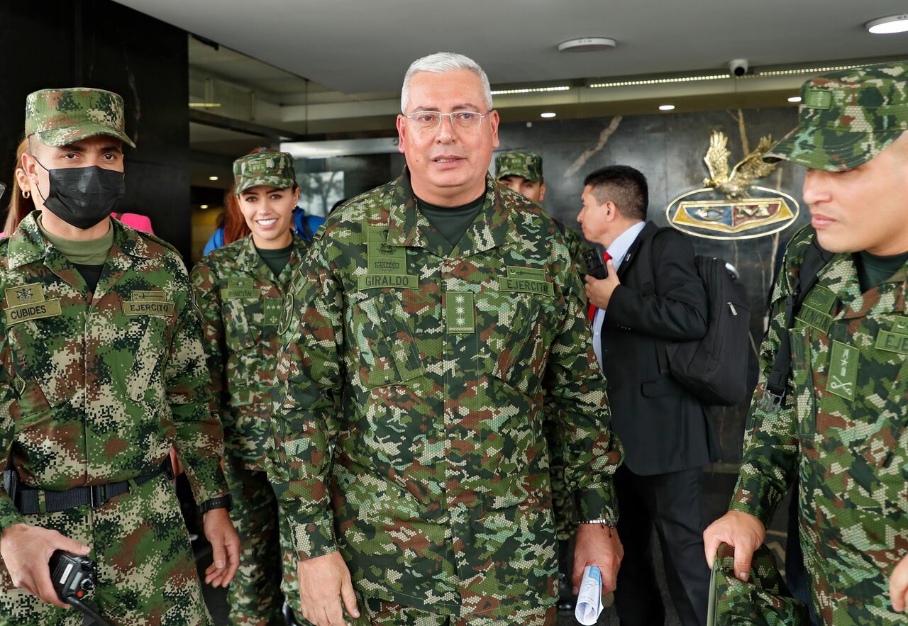 Mayor general Helder Fernan Giraldo Bonilla  comandante de las Fuerzas Militares de Colombia
Bogota agosto 25 del 2022
Foto Guillermo Torres Reina / Semana