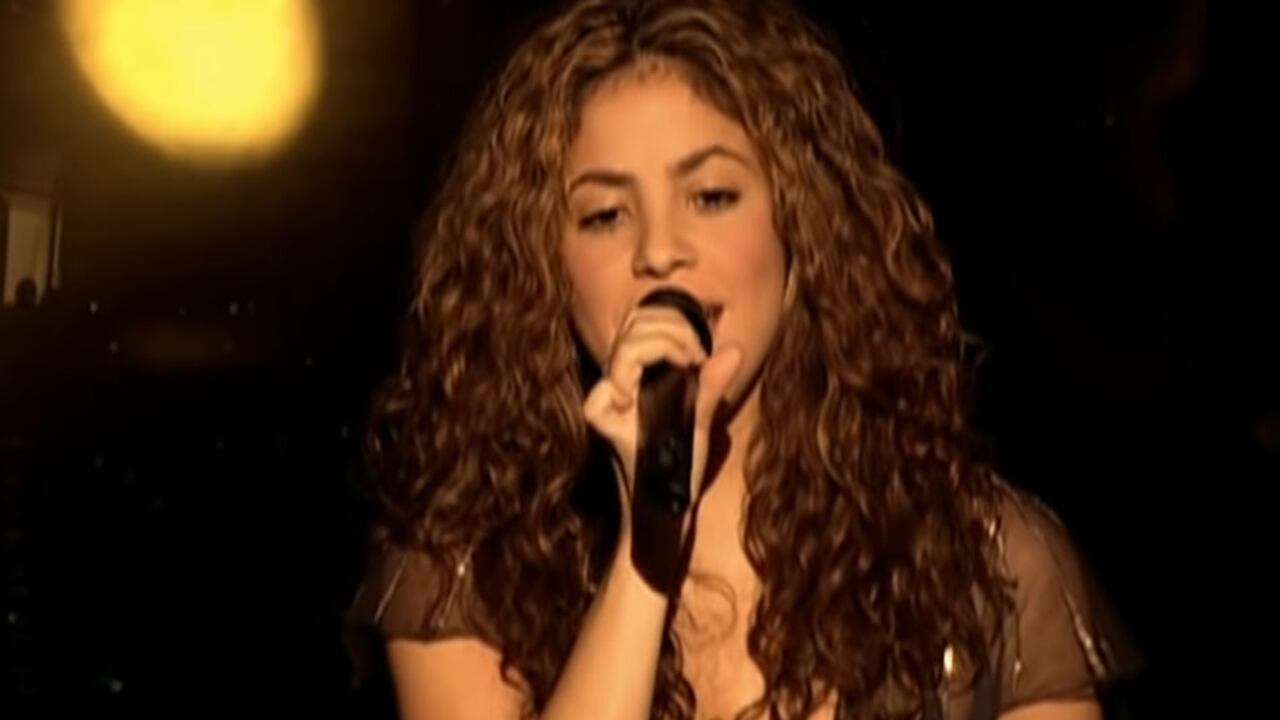 Shakira - Captura de pantalla video YouTube
