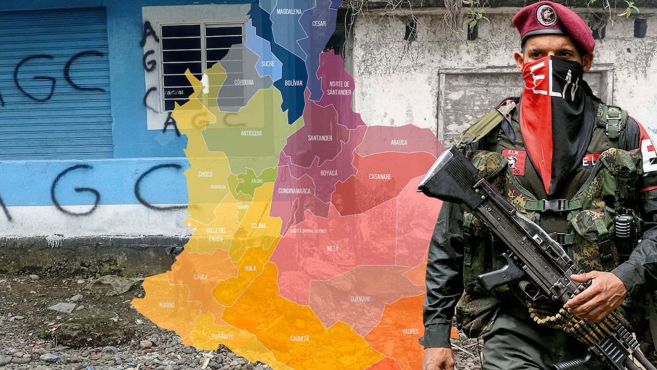 Clan del golfo y Eln