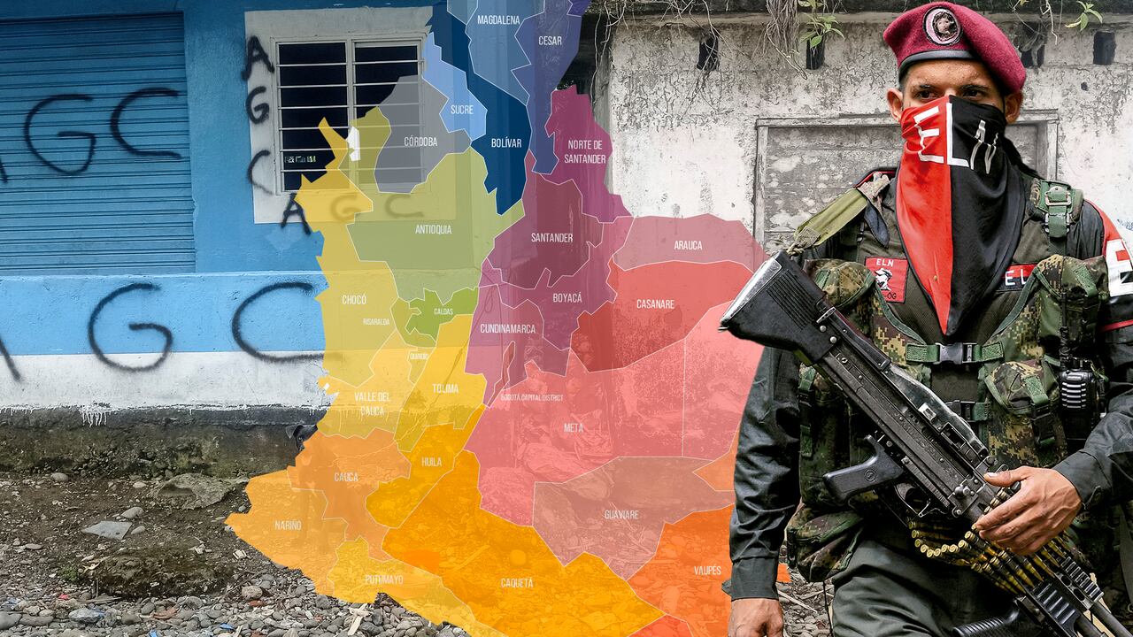 Enfrentamientos entre grupos armados causan desplazamientos en varias regiones del país.