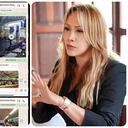 La Alta Consejera para las Regiones Sandra Ortiz y los chats con Olmedo López.