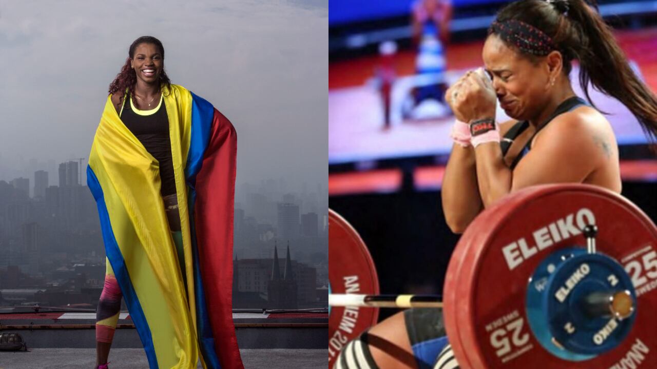 Catherine Ibargüen y Mercedes Pérez