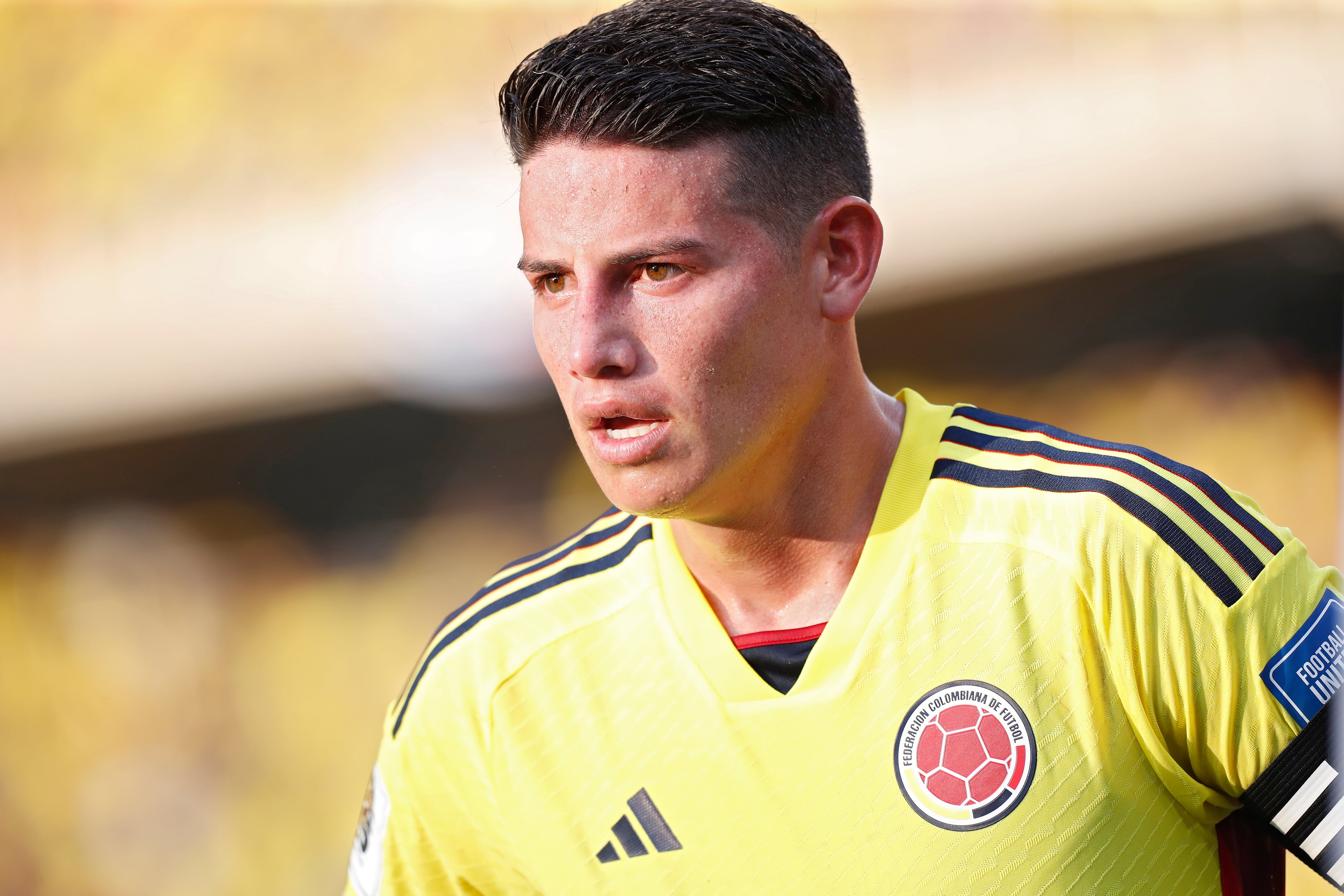 James Rodríguez
Colombia vs Uruguay  empate 2-2 
Eliminatorias al Mundial 2026
Barranquilla estadio Metropolitano
Octubre 12 del 2023
Foto Guillermo Torres Reina / Semana