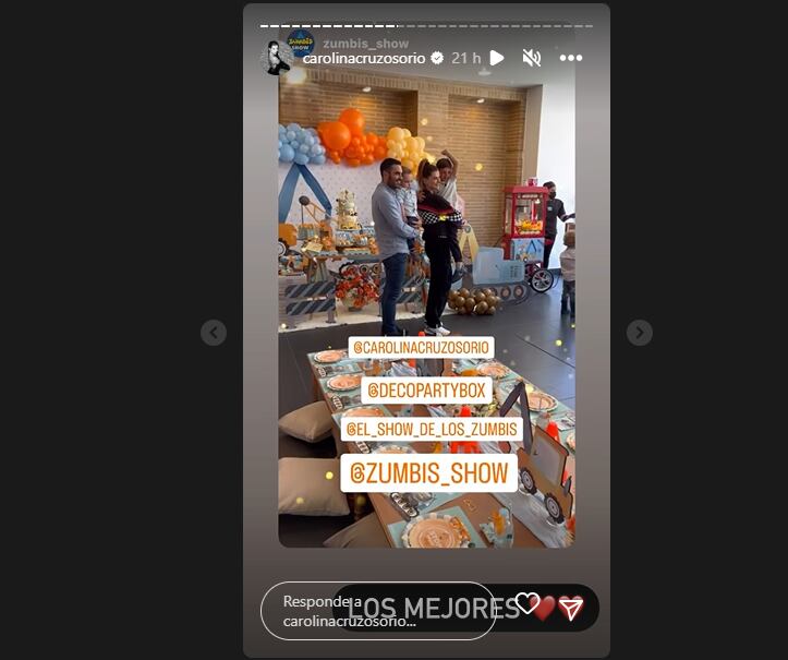 Carolina Cruz y Lincoln Palomeque