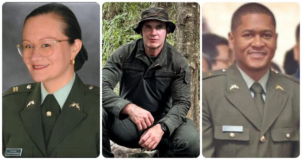 Cielo Rusinque, Julián Caicedo y Yerney Pinillo