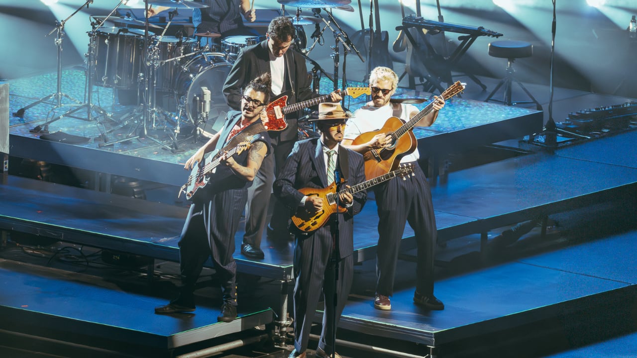 Morat en su gira 'Ya es mañana' en Bogotá.