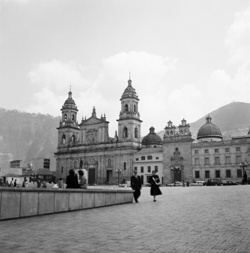 The Cathedral of Bogota, Colombia 1960s. (Photo by: Seidel/United Archives/Universal Images Group via Getty Images)